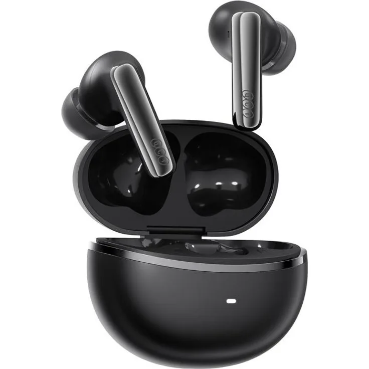 QCY MeloBuds N70, TWS In-Ear Ohrhörer mit Bluetooth 5.4, ENC Mikrofon und ergonomischem Design, schwarz