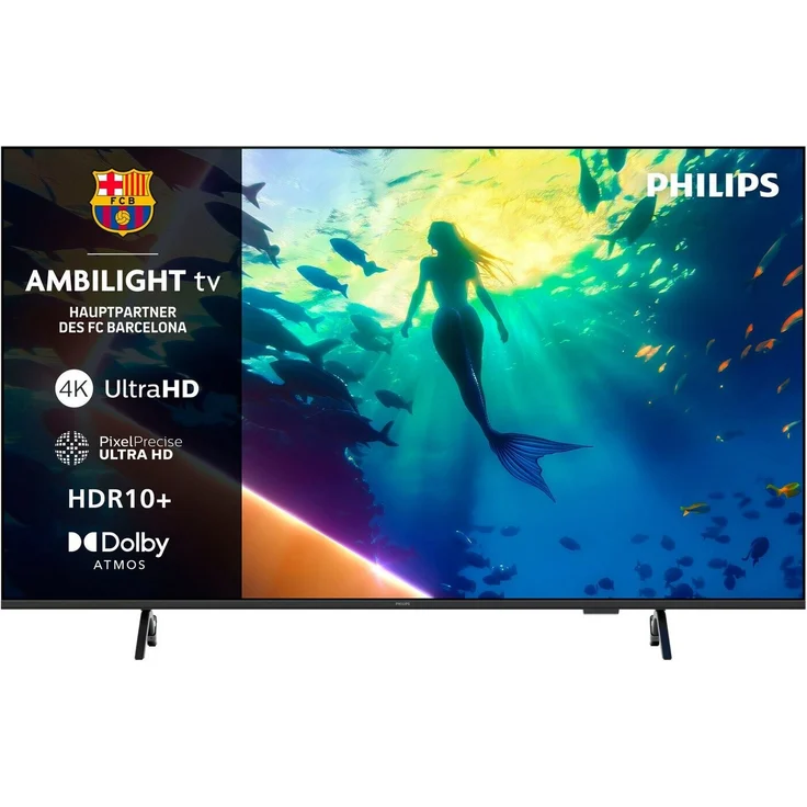 Philips 65PUS8000 4K LED TV mit Ambilight, Pixel Precise UHD, Dolby Atmos, DTS:X & Titan OS Smart TV – Bild 1