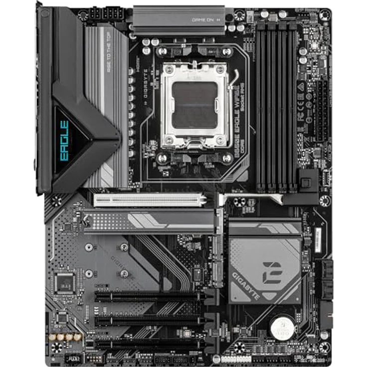Gigabyte GA-B650E EAGLE WF6E ATX Mainboard, AMD® AM5 Chipsatz, hohe Stabilität und Leistungsfähigkeit – Bild 2