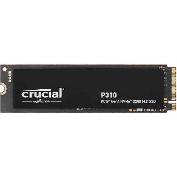 Crucial P310 SSD 2TB M.2 2280 PCIe Gen4 NVMe Interne SSD, bis 7.100 MB/s, Laptop und Desktop PC kompatibel, SSD Festplatte - CT2000P310SSD801 (Acronis Edition) – Bild 1