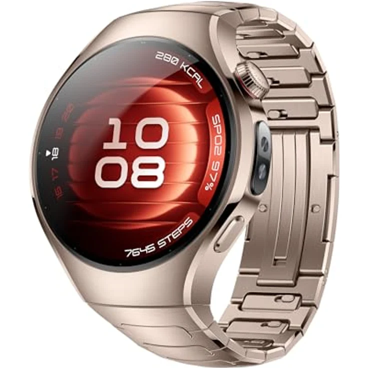 HUAWEI WATCH 5, Smartwatch 42mm mit AMOLED-Display, eSIM, NFC, Ultra-long Battery Life Modus, kompatibel mit iOS & Android – Bild 2