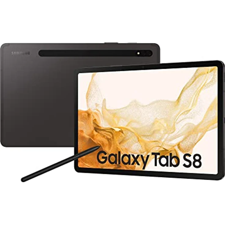 Touchscreen-Tablet - SAMSUNG - Galaxy Tab S8 - 11 - 8 GB RAM - 256 GB - Anthrazit - Wifi - S Pen enthalten – Bild 1
