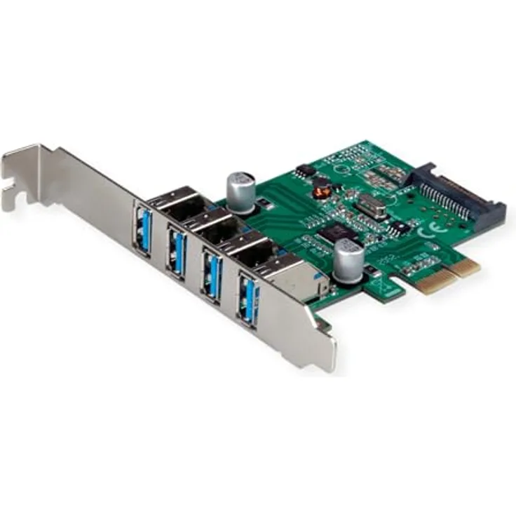 VALUE PCI-Express-Karte, USB 3.2 Gen 1, 4 Ports