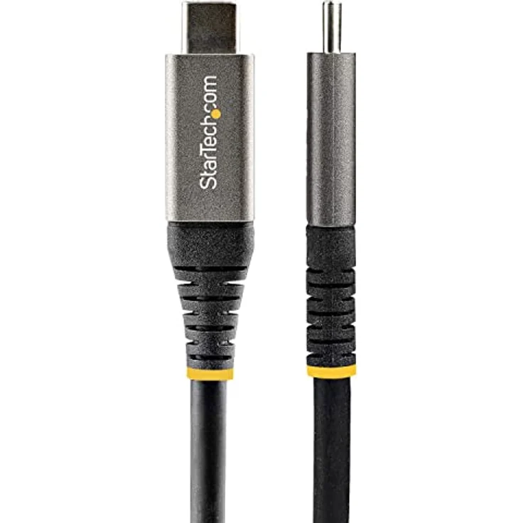 StarTech.com 2m USB-C Kabel 5Gbit/s - Hochwertiges USB-C Kabel - USB 3.2 Gen 1 Typ-C Kabel - 100W (5A) Power Delivery, DP Alt Modus - USB-C auf USB-C Kabel - Laden & Synchronisieren (USB315CCV2M) – Bild 2