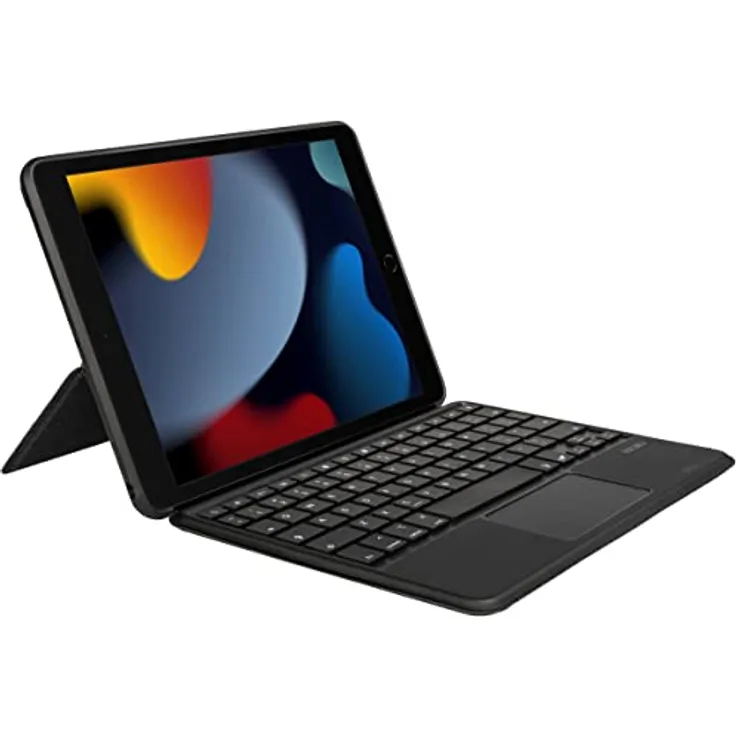 iPad 10.2 2021/2020 Hülle, Gecko Keyboard Cover 2.0, QWERTY
