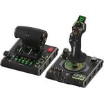 Turtle Beach VelocityOne Flightdeck - Universeller HOTAS-Simulation-Joystick & Schubhebel mit Touch-Display, integriertem HUD & kontaktlosen Sensoren - für Windows 10/11, Schwarz