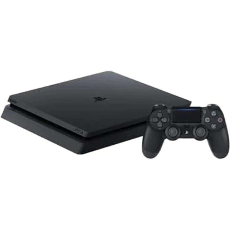Sony PlayStation 4 Slim Konsole - 500GB Kompakte Gaming-Konsole in schwarz – Bild 2