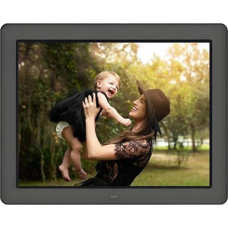 Braun Photo DigiFrame 1594, Digitaler Bilderrahmen mit 16GB, 14.96" LED-Display, 1024 x 768 Pixel, Schwarz