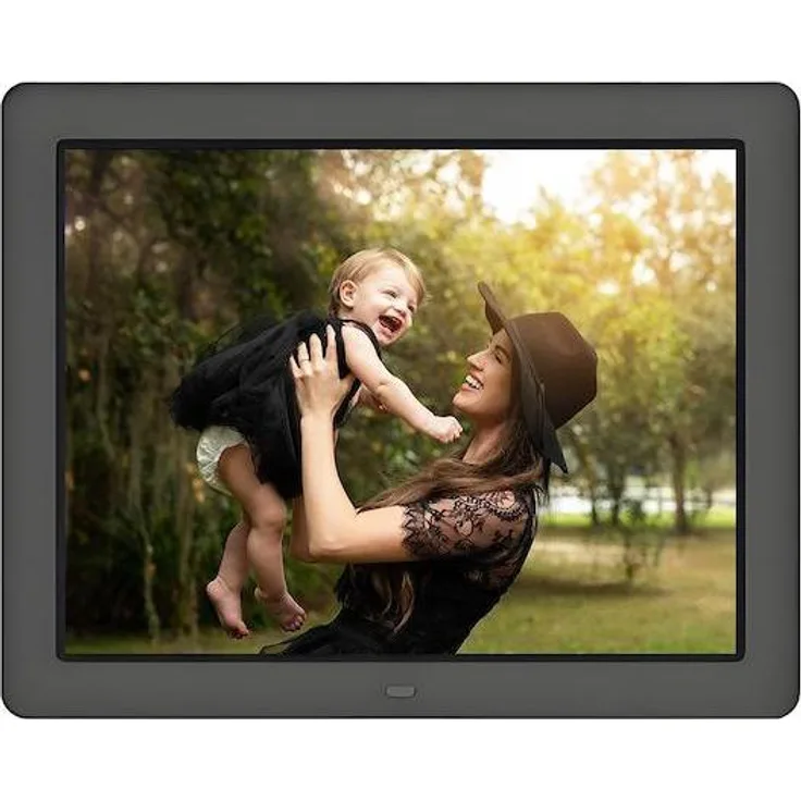 Braun Photo DigiFrame 1594, Digitaler Bilderrahmen mit 16GB, 14.96" LED-Display, 1024 x 768 Pixel, Schwarz