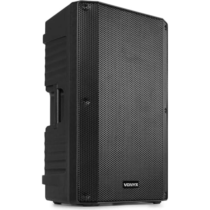 Vonyx VSA12BT, Bi-Verstärkter 800W 12" Standlautsprecher mit Multimedia-Player, Bluetooth und 5-Band-Equalizer, Schwarz – Bild 1