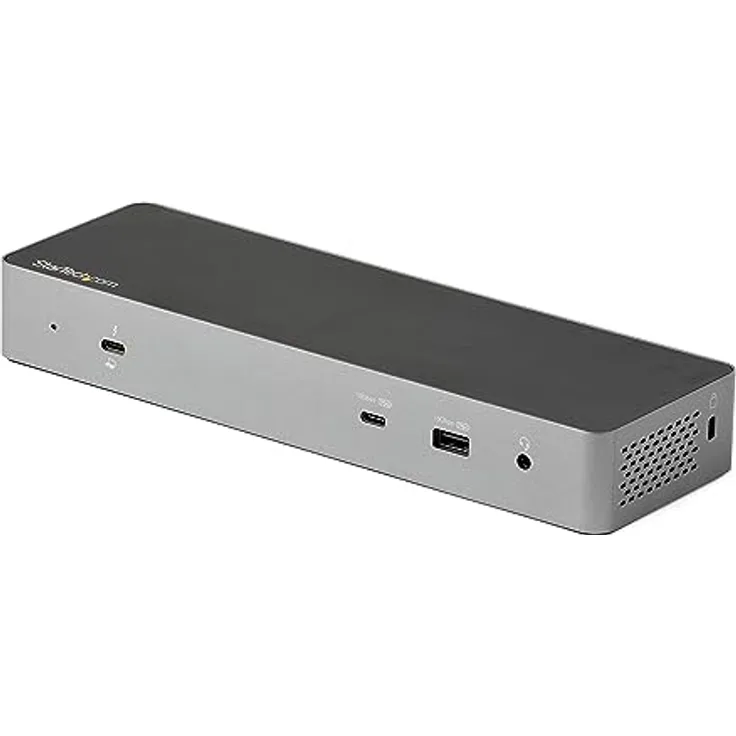 StarTech.com Dock Thunderbolt 3 per doppio monitor DisplayPort 1.4 o doppio display HDMI 4K - Dock TB3/USB-C 8K 96W PD 5xUSB (TB3CDK2DHUE)