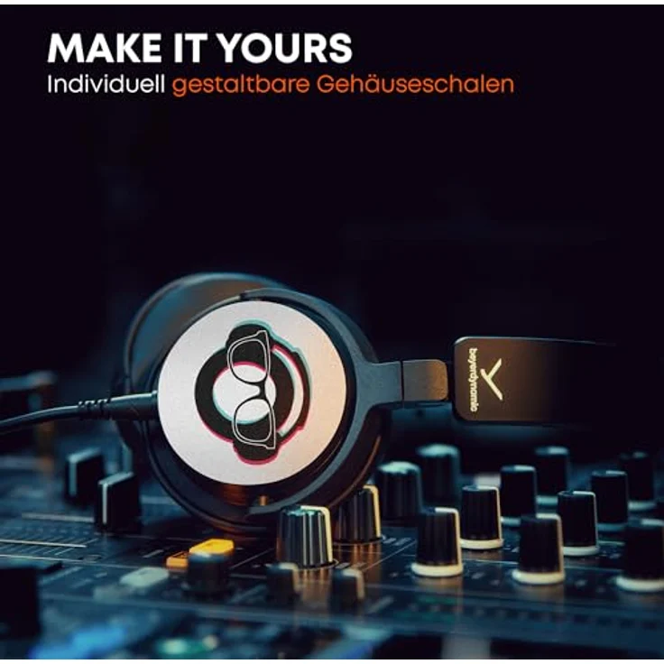 beyerdynamic DJ 300 PRO X, Professioneller 2-in-1 DJ-Kopfhörer mit On-/Over-Ear-Wechsel, modular, klappbar, 45-mm-Treiber – Bild 4