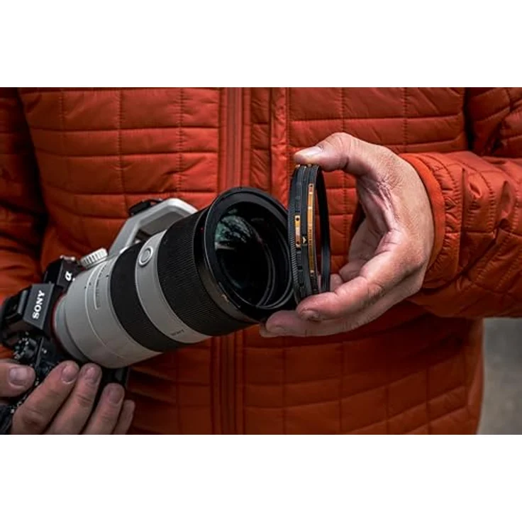 PolarPro - Helix Maglock Mist Filter - Peter McKinnon Serie, nahtloses Filtererlebnis mit Magnetverschluss, Schwarz – Bild 4