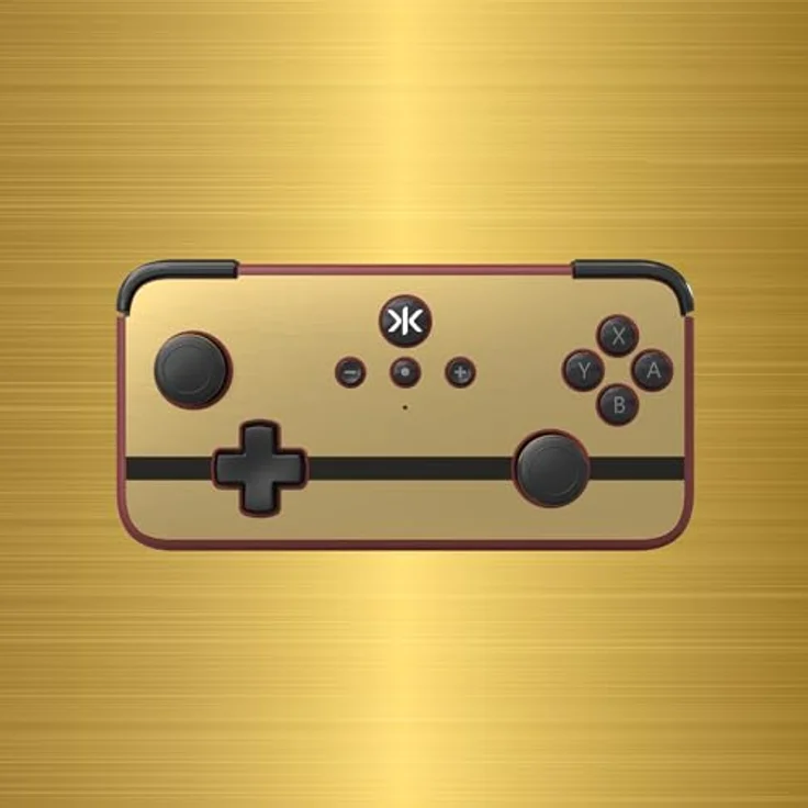 CRKD NEO S WRLS RETRO GOLD ED., Kabelloser Controller für Nintendo Switch, PC, Android mit Hall-Effekt-Thumbsticks und anpassbaren Funktionen – Bild 1