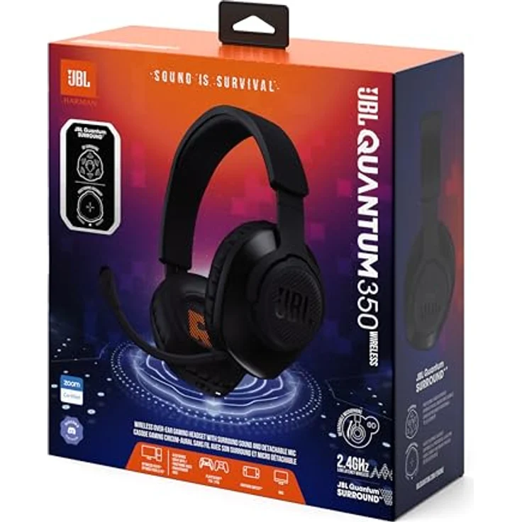 JBL Quantum 350 Gaming Headset Schwarz(18290000384) – Bild 6