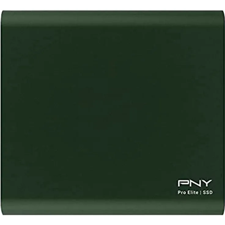PNY Pro Elite CS2060 Color Edition 250GB USB 3.2 Gen 2 Portable SSD Type-C Dunkelgrün