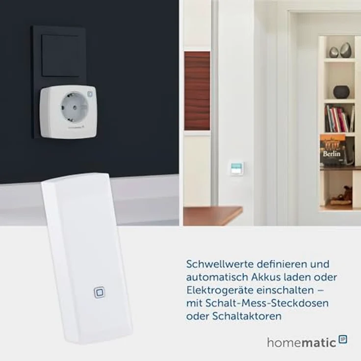 Homematic IP HmIP-ESI-IEC, Smart Meter Schnittstelle für Smart Home, mit App-Anbindung zur Stromverbrauchsanalyse, Weiß – Bild 5