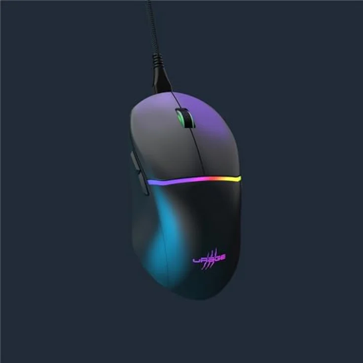 Urage Reaper 330 (Kabelgebunden), Maus, Schwarz mit Pixart-Gaming-Sensor und TTC-GOLDEN Switches – Bild 3