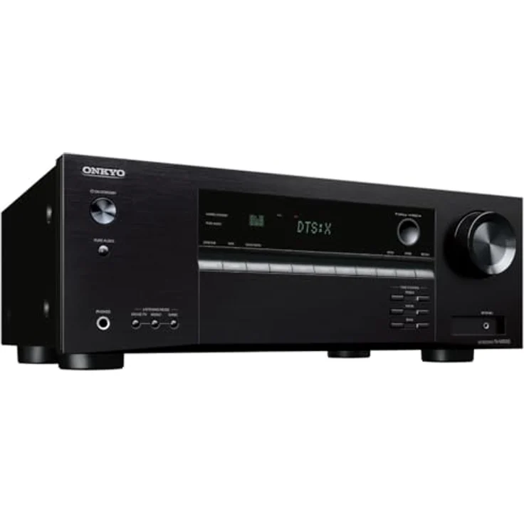 Onkyo TX-NR5100, 7.2ch AV-Receiver mit HDMI 2.1 und 8K Unterstützung, Schwarz – Bild 4