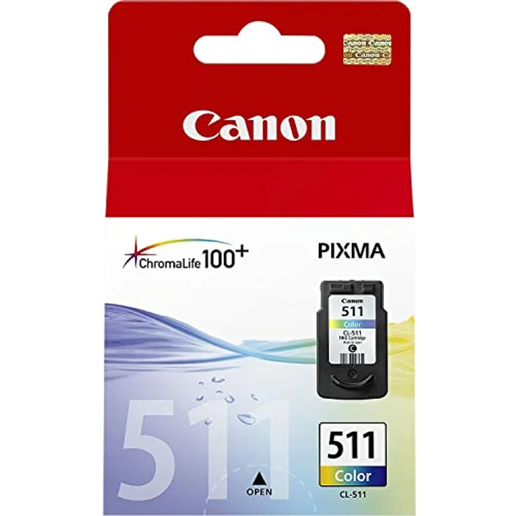Canon CL-511 Colour Gelb Tintenpatrone (2972B001) – Bild 4