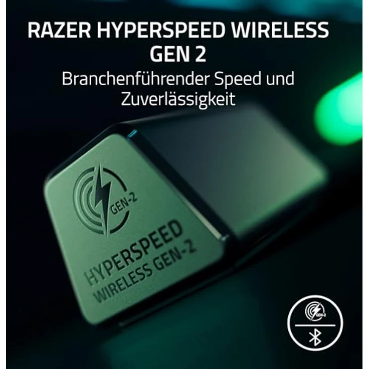Razer BlackShark V3 Pro, Kabelloses E-Sport-Headset mit ANC, Triforce 50mm Treiber, THX Spatial Audio, HyperSpeed 2,4 GHz für PS5/PC | Weiß – Bild 3