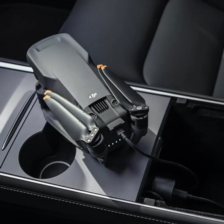 DJI Autoladegerät 65W, Drohnen Ladegerät für Mavic 3 Classic, Mavic 3 Pro, Air 3, Avata, Mavic 3 Cine, Mavic 3 Pro Cine, Schwarz – Bild 3