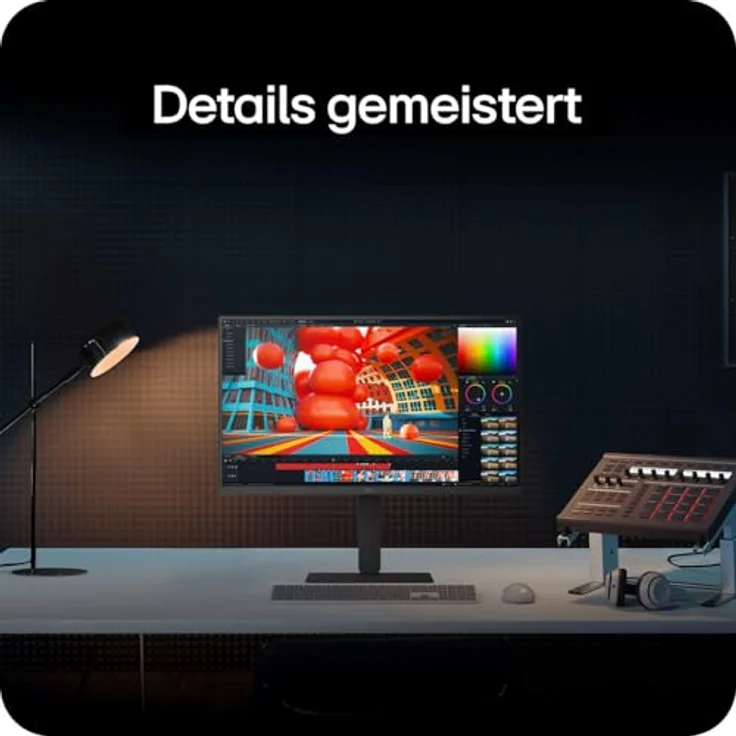 LG Smart Monitor 27U730A-B.AEU, 27" 4K UHD Monitor mit HDR10, IPS, USB-C (90W), Bluetooth, Schwarz – Bild 10