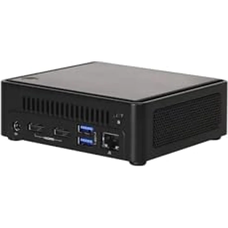 ASRock NUCS-Box-255H Mini-PC Barebone, Intel Core Ultra 200H, bis 96GB DDR5, Dual M.2 SSD, HDMI, USB-C, 2.5G LAN, Wi-Fi 6E, Schwarz – Bild 3