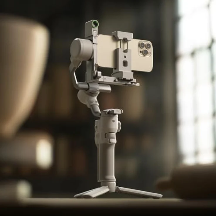 dji RS4 Mini Handyhalterung, kompatibel mit DJI RS 4 Mini, Grau – Bild 5