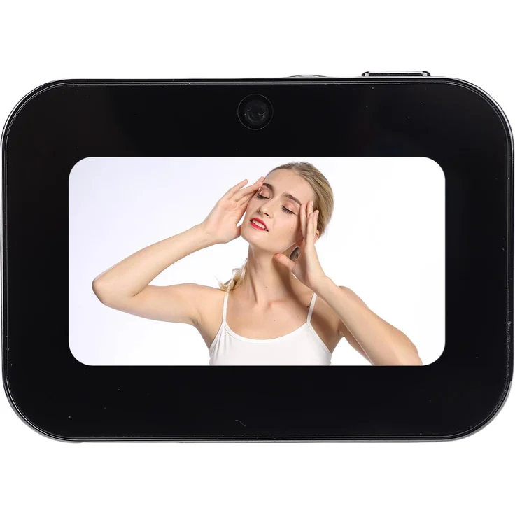 Lixada 4K UHD Digitalkamera, 16X Zoom, Autofokus, tragbare Kompaktkamera mit 32GB Speicherkarte und 3 Zoll Touchscreen, schwarz