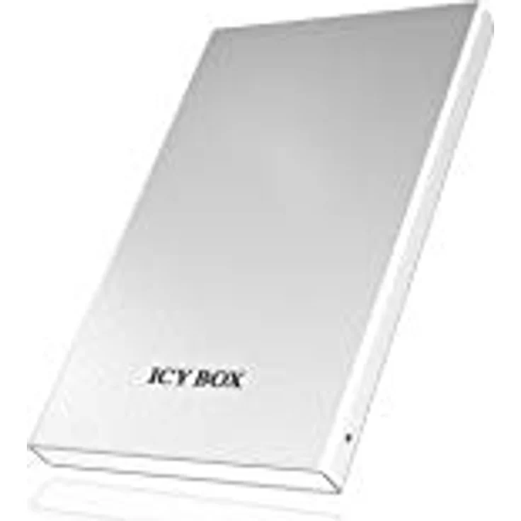 Icy Box IB-254U3 Externes USB 3.0 Gehäuse für 2,5'' (6,35 cm) SATA HDD-SSD (bis 6 Gbit-s) mit UASP und Silikonschutz silber – Bild 6