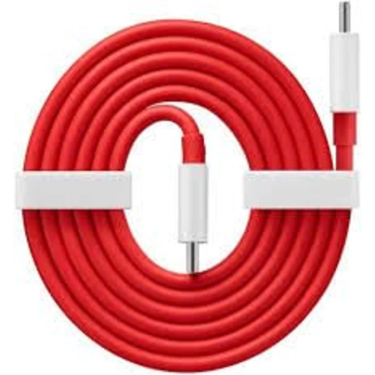 OnePlus DL125, USB-C Kabel 120W SuperVOOC, 1m, Rot, schnelles Laden und robuste Bauweise – Bild 2