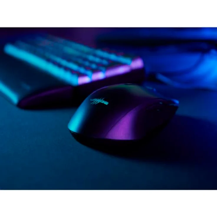uRage Gaming-Maus Reaper 610 Wireless, kabellose Maus mit 9 programmierbaren Tasten, bis zu 16.000 DPI, 78 g, RGB-Beleuchtung, Gaming-Software, in schwarz – Bild 6
