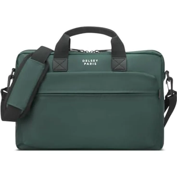 Delsey Maubert 2.0 Aktentasche RFID Schutz 40 cm Laptopfach (14"), Notebooktasche, Grau – Bild 2