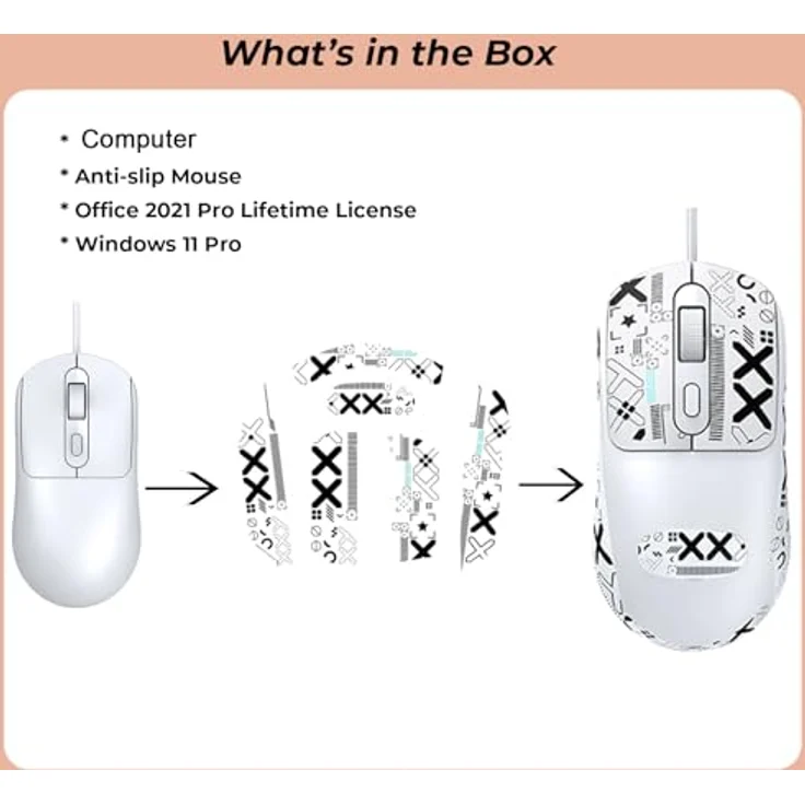 HP 685 CFT Dual-Mode Keyboard, All-in-One-PCs mit Intel Core i3-1115G4 Prozessor – Bild 2