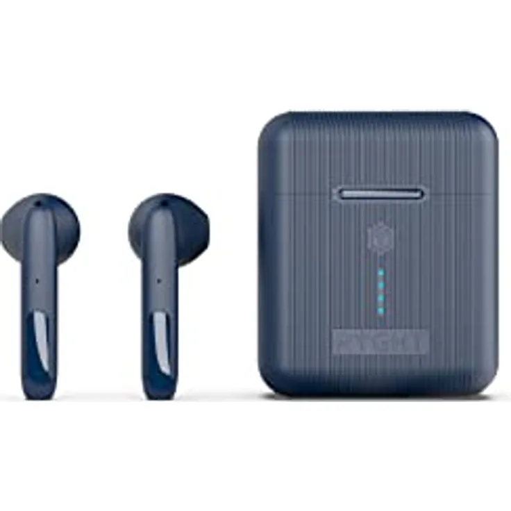 RYGHT – Veho TrueWireless Kopfhörer mit Touchscreen und automatischer Verbindung, Weiß 42 x 17 x 18 mm