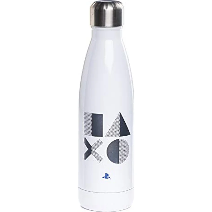 Playstation 5 500ml Edelstahl Metall Wasserflasche – Bild 1