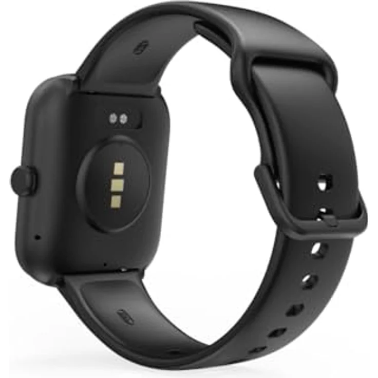 Hama Smartwatch 5000 (Farbdisplay 1,65“, Telefonfunktion, WhatsApp, E-Mails etc., Sprachassistent, wasserdicht, Fitnesstracker mit 100 Sportarten + Herzfrequenz, Blutsauerstoff, Kalorien etc.) schwarz – Bild 3