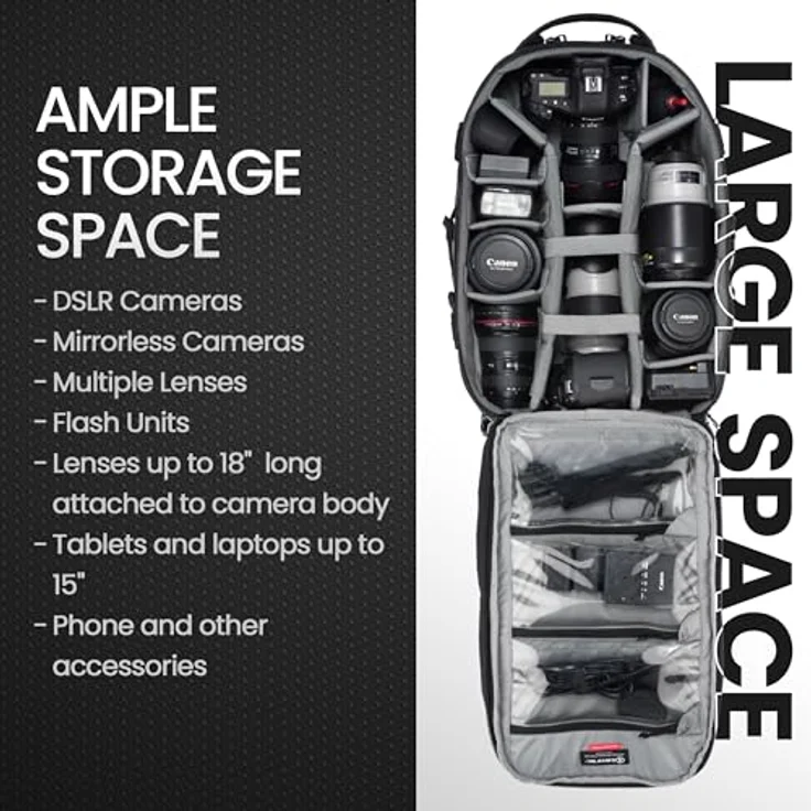 Tamrac T0250 Anvil 27 Rucksack schwarz – Bild 4