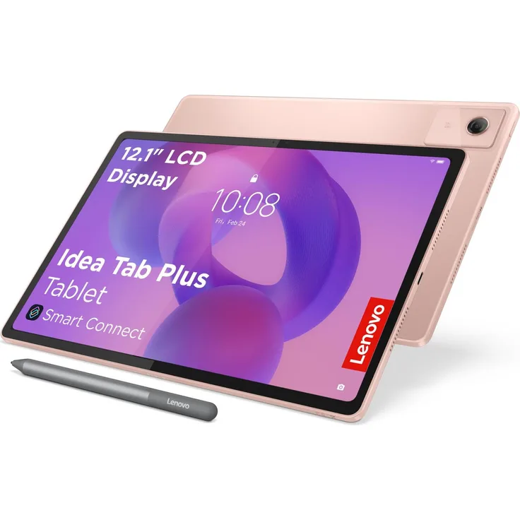 Lenovo Idea Tab Plus, 12.1" Tablet mit MediaTek Dimensity 6400 Prozessor, 128 GB Speicher, 8 GB RAM, Android 15, schwarz