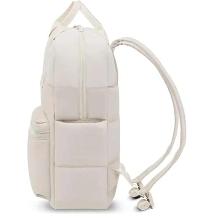Kapten & Son Bergen Cloud Backpack, Freizeitrucksack mit 15L Fassungsvermögen und gepolstertem Laptopfach bis 15 Zoll, Sandstone beige – Bild 3