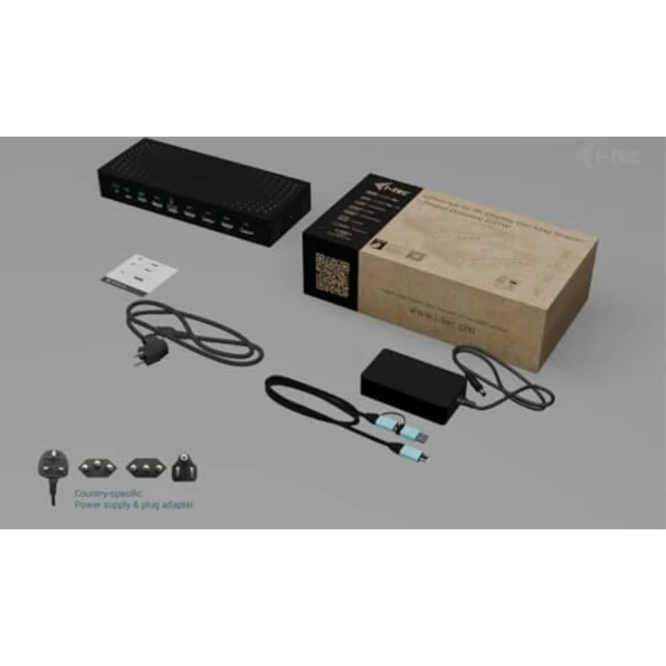iTEC Universal 5x 4K Display DS 5x 4K Dockingstation, 2x DP 3x HDMI 1x 2,5GLAN 2x USB-C Gen.2 3x USB 3.2 Gen.2 1x Audio/Mic Jack PD 100W KL (CA5MONITORDOCKPD) – Bild 10