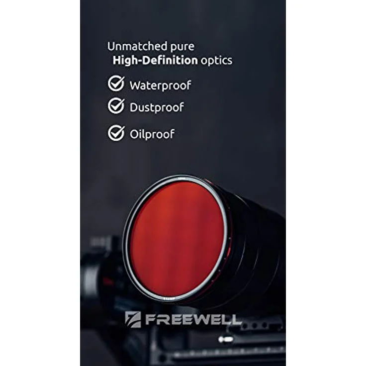 Freewell 67mm Gewinde Harter Halt Variable ND Filter All Day 2 bis 5 Stop & 6 bis 9, Stop - 2Pack – Bild 2