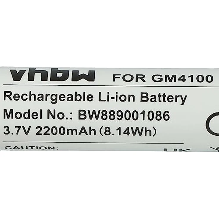 vhbw Akku kompatibel mit Datalogic Gryphon GBT4400, GBT4430, GM4100, GM4400, GM4430 Barcodescanner POS (2200mAh, 3,7V, Li-Ion) – Bild 5