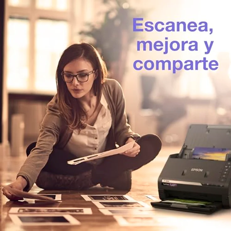 Epson FastFoto FF-680W B11B237401 Scanner (Scannt 10 x 15 Foto in einer Sekunde, bis DIN A4, beidseitiger Scan, automatische Ausrichtung, Zuschnitt und Optimierung, Bilder einfach speichern) – Bild 6