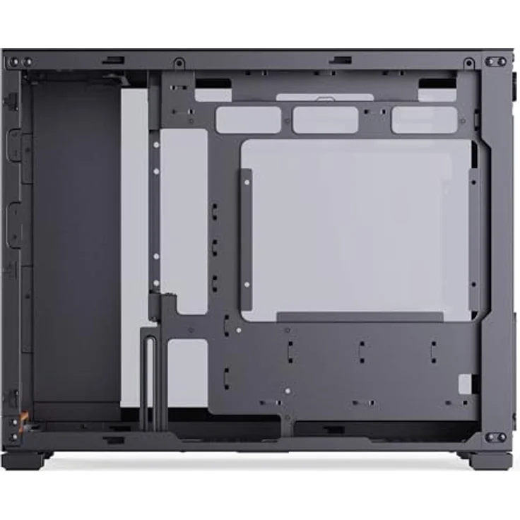 Jonsbo D32 STD Black, Mini-PC-Gehäuse für mATX mit Tempered Glass, unterstützt bis zu sechs 120-mm-Lüfter, max. 240-mm-AiO, schwarz – Bild 7