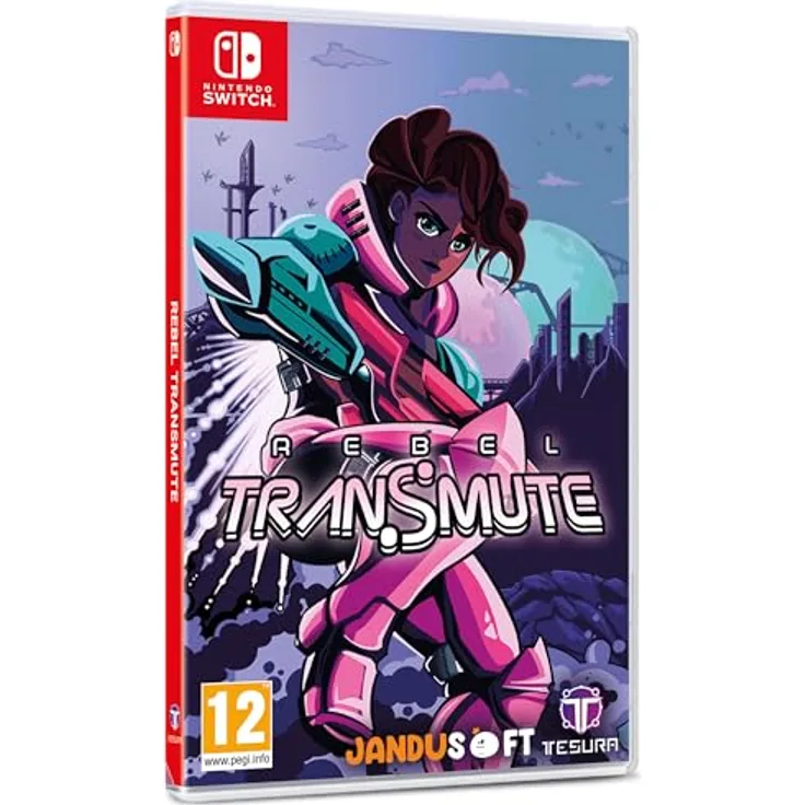 Tesura Games Rebel Transmute, Nintendo Switch Spiel mit 80+ Gegnern, 10+ Bossen und 48 Upgrade-Möglichkeiten