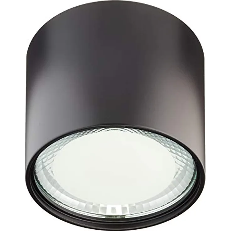 Globo Lighting Deckenleuchte Flur 11,3 cm Höhe 8 cm, schwarz matt