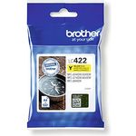 Brother Original Tintenpatrone LC-422Y Gelb für ca. 550 Seiten, für MFC-J5340DW, MFC-J5345DW, MFC-J5740DW, MFC-J6540DW, MFC-J6940DW