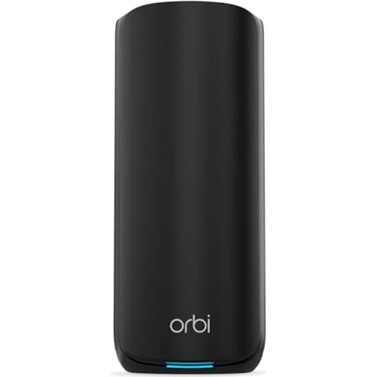 Netgear Orbi 870-Serie (RBE870B) Tri-Band WiFi 7-Mesh-Zusatzsatellit, bis zu 21 GBit/s, schwarz